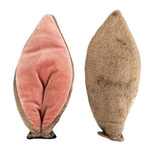 Długie uszy do kasku "oh my EARZ" - Brązowo-różowe