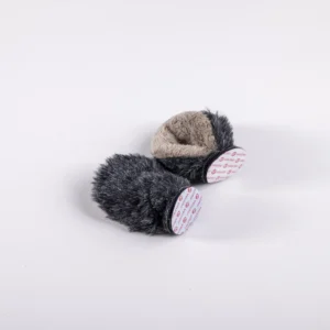 Krótkie uszy do kasku "oh my EARZ" - Czarno-brązowe